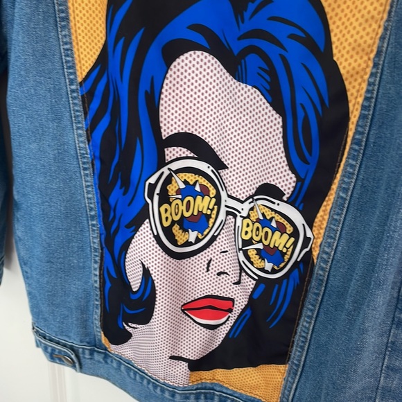 Denim Jean Jacket - oversized - Picture 4 of 6